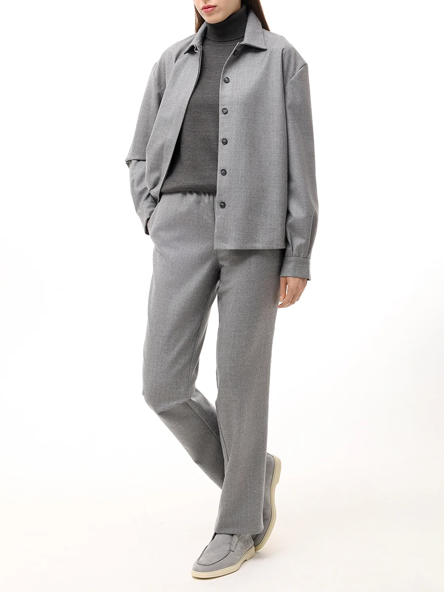 Водолазка из шерсти и шелка