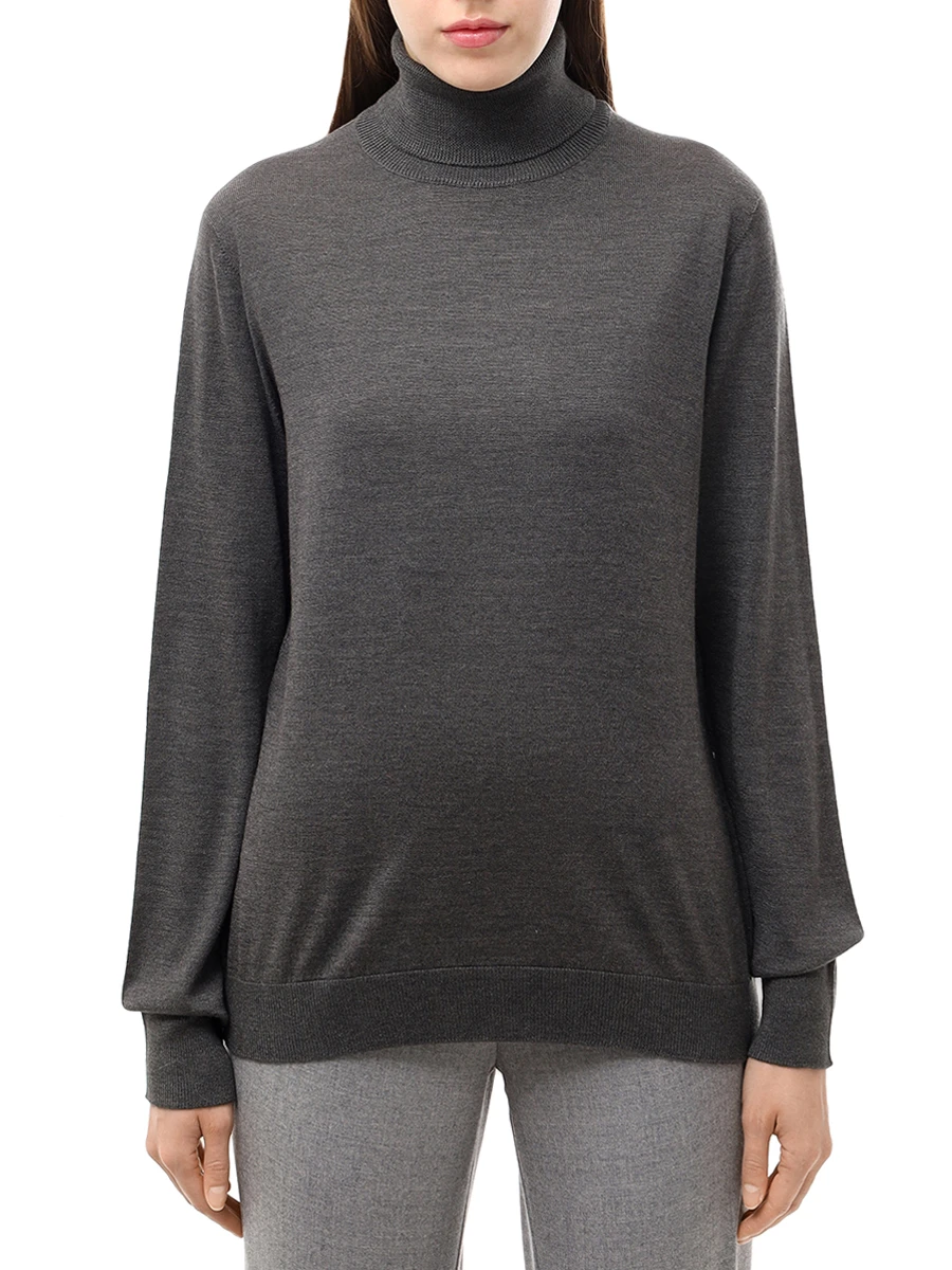 Водолазка из шерсти и шелка