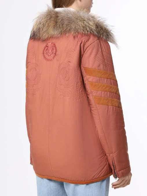 Куртка с мехом JUST CAVALLI