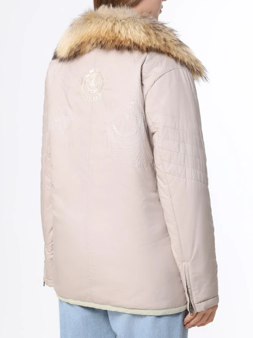 Куртка с мехом JUST CAVALLI