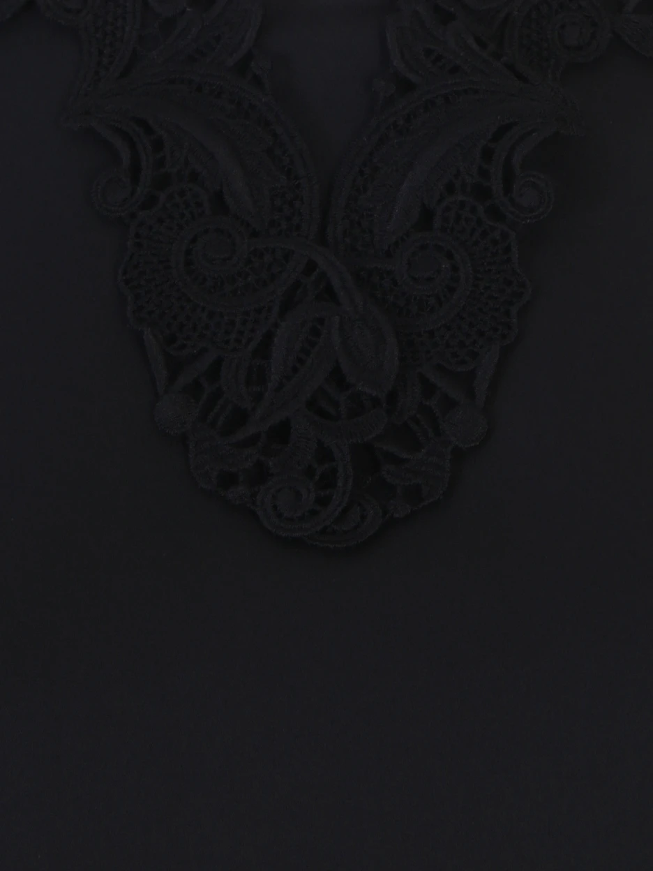 Блуза шелковая