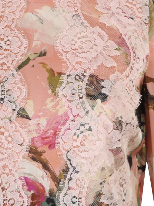 Блуза шелковая DOLCE & GABBANA