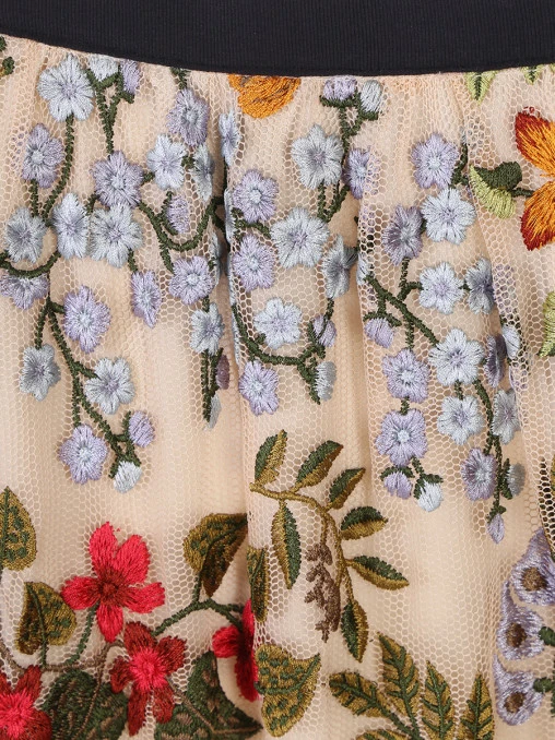 Юбка с вышивкой RED VALENTINO