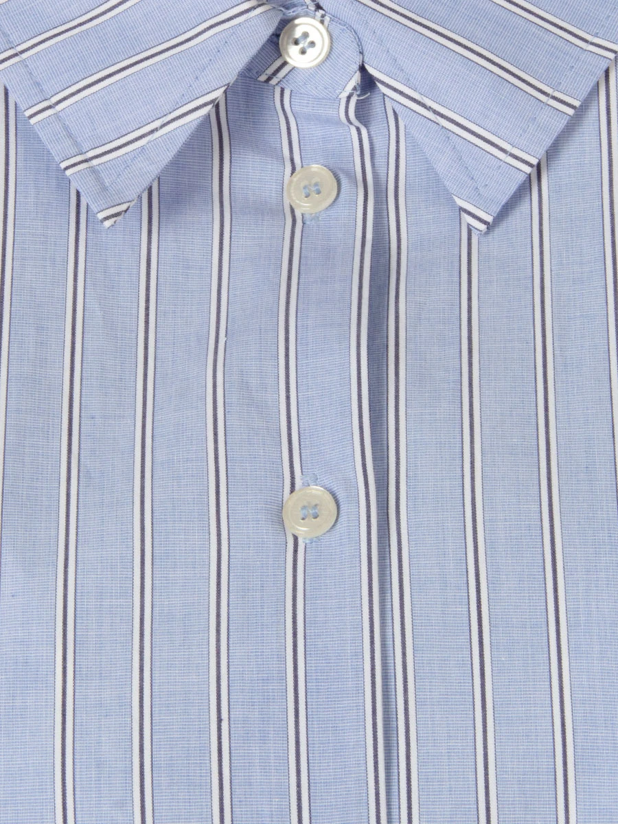 Платье-рубашка в полоску