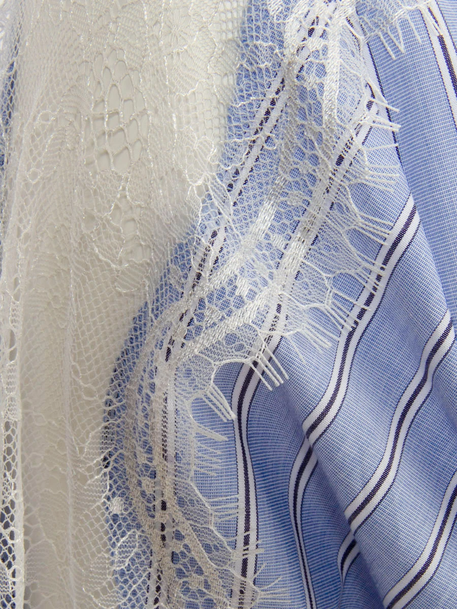 Платье-рубашка в полоску