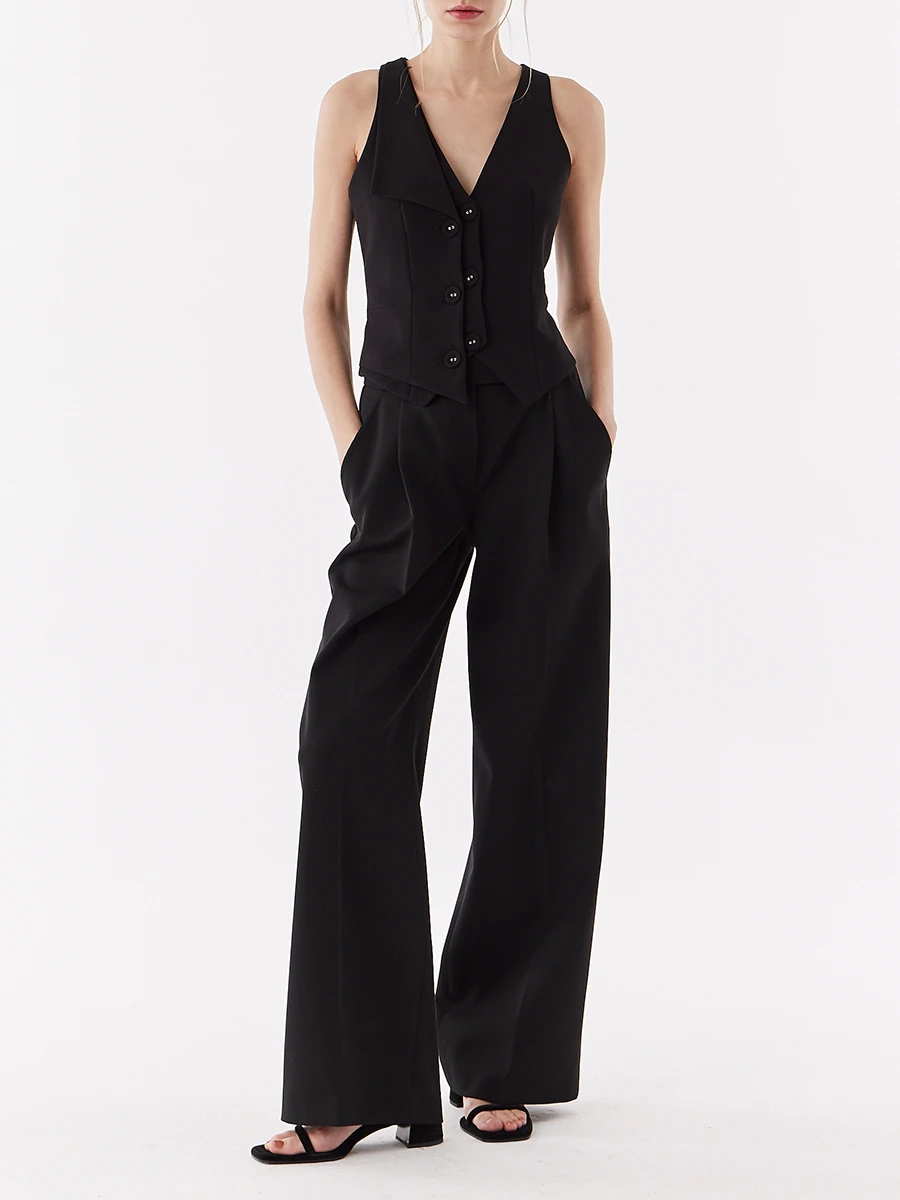 Брюки шерстяные