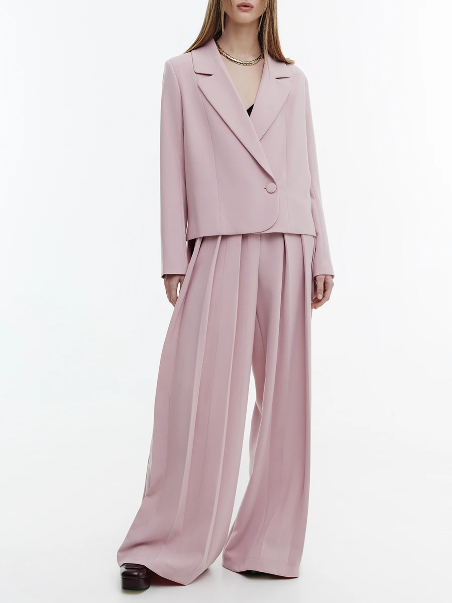 Жакет-фрак однотонный