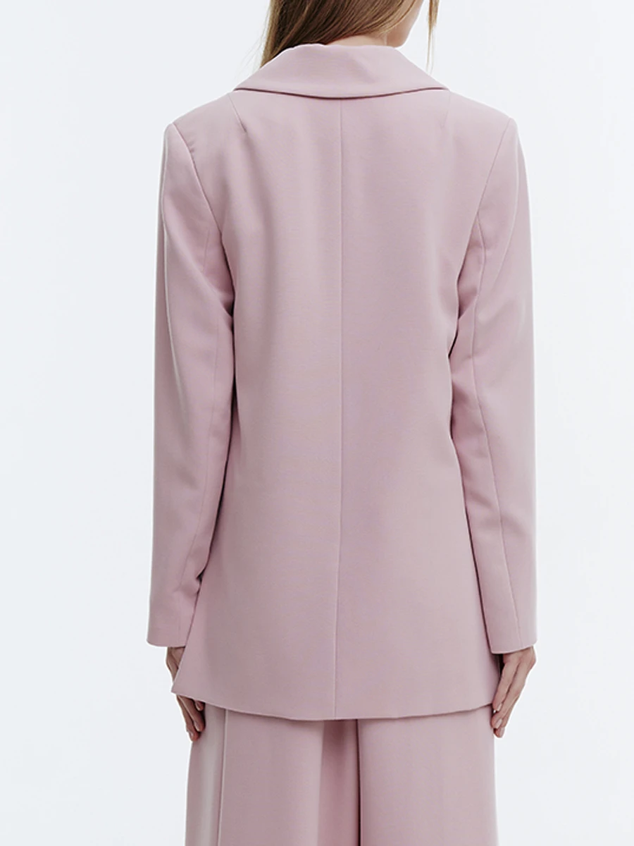 Жакет-фрак однотонный