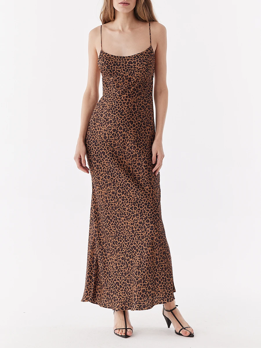 Платье-комбинация из вискозы