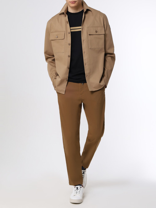 Футболка Slim Fit хлопковая BOSS