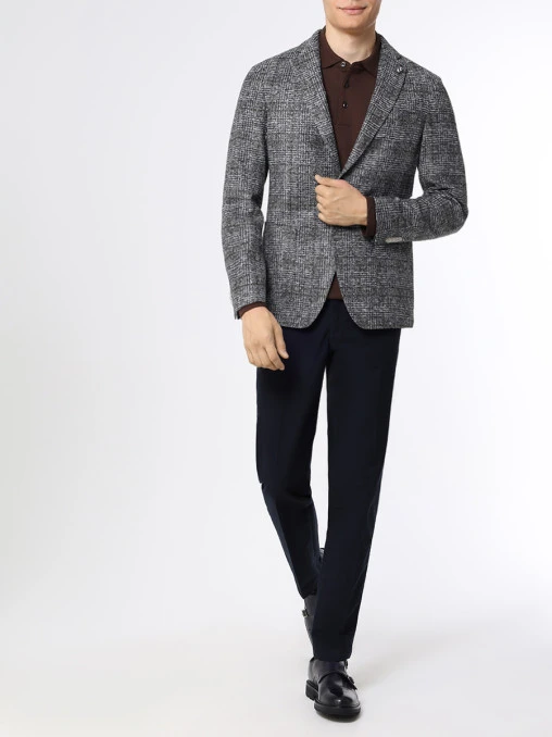 Поло хлопковое BOSS