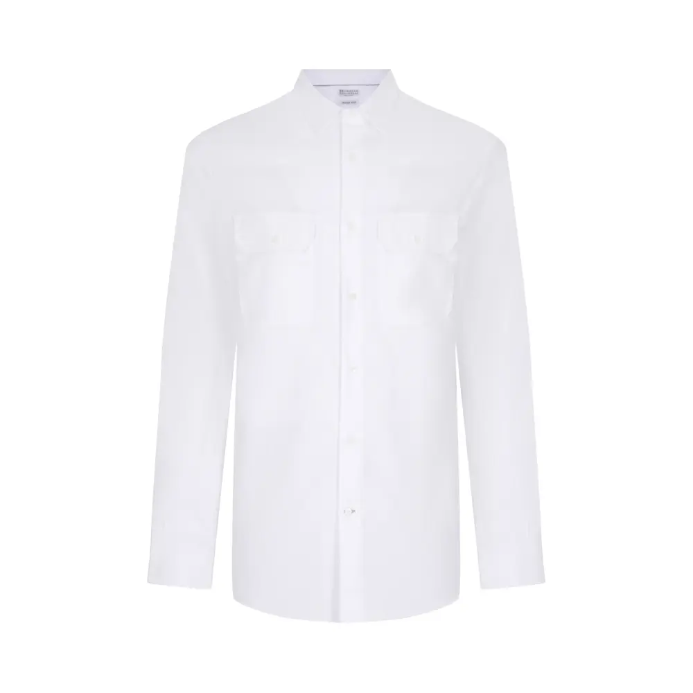 Рубашка Easy Fit хлопковая