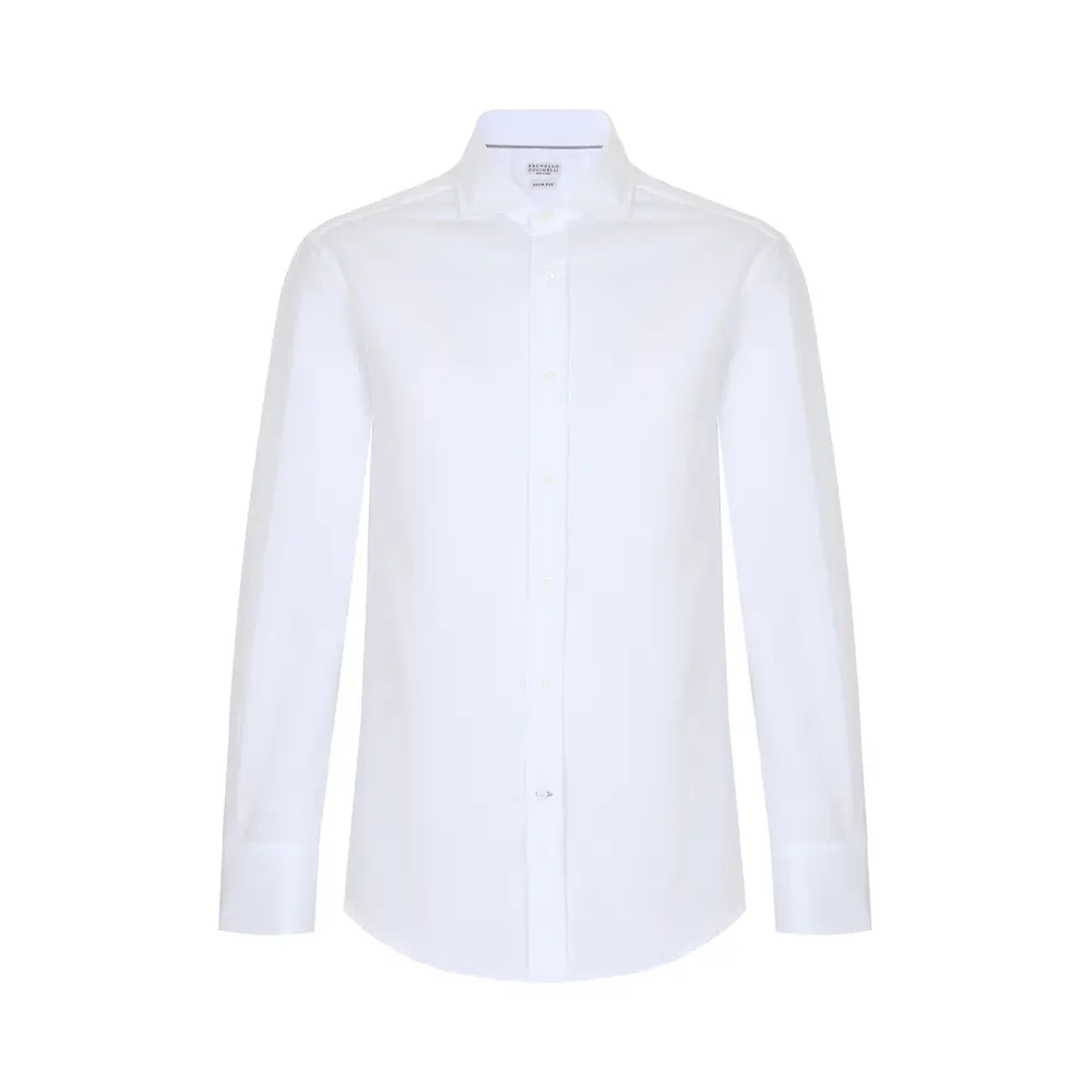 Рубашка Slim Fit хлопковая