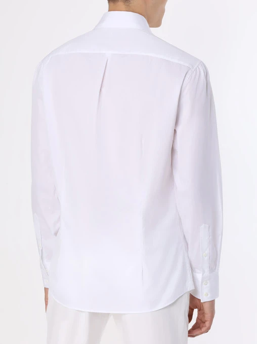 Рубашка Slim Fit хлопковая BRUNELLO CUCINELLI