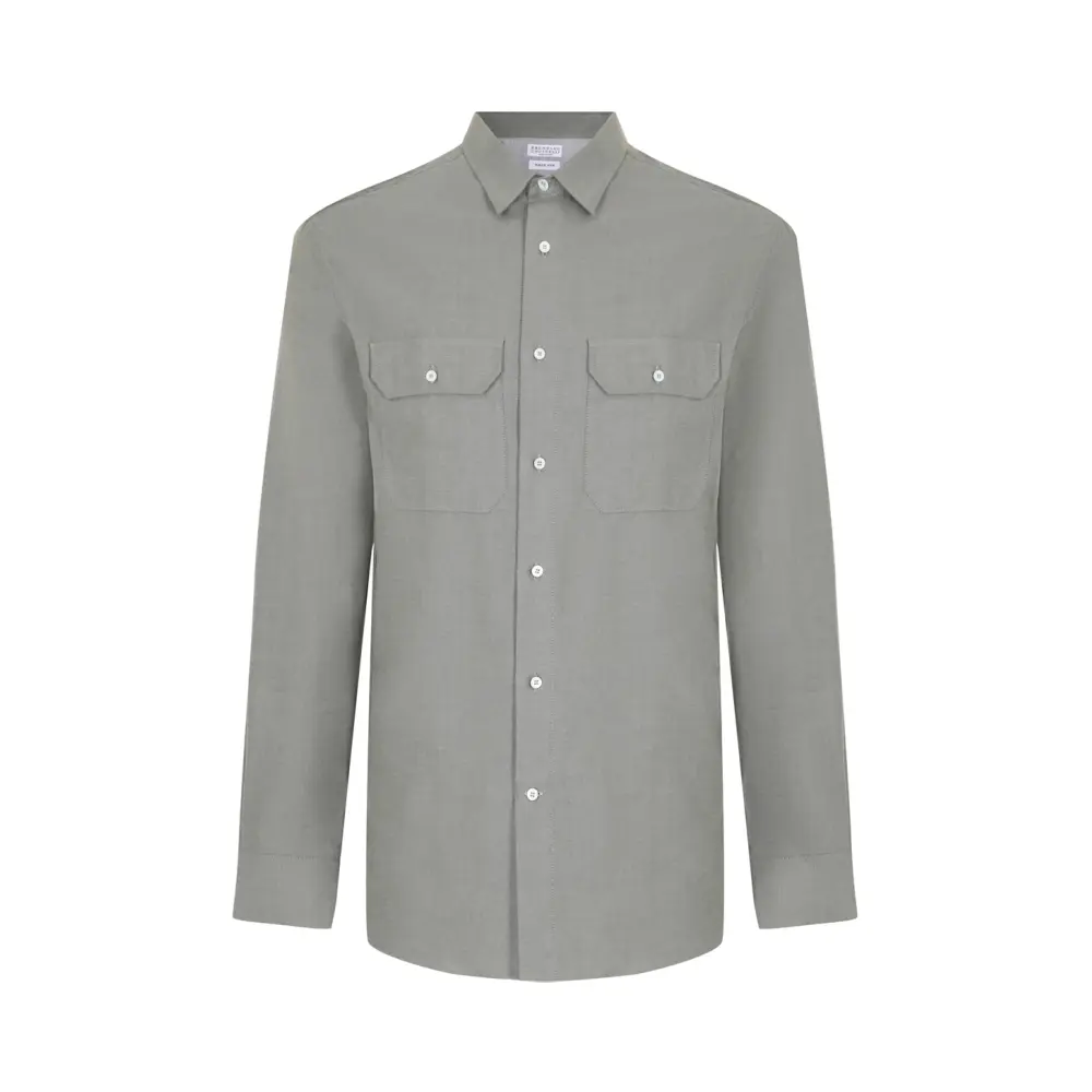 Рубашка Easy Fit хлопковая