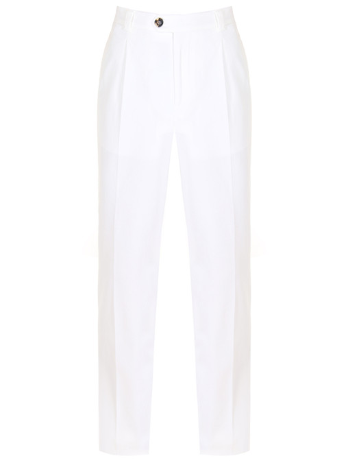 Брюки хлопковые BRUNELLO CUCINELLI