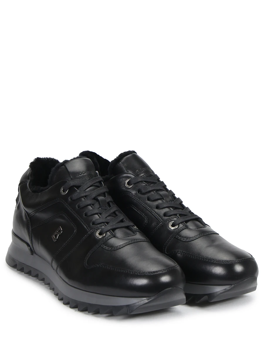 Кроссовки кожаные на меху Seattle