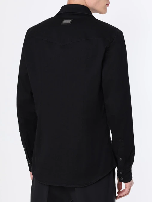 Рубашка Slim Fit джинсовая DOLCE & GABBANA