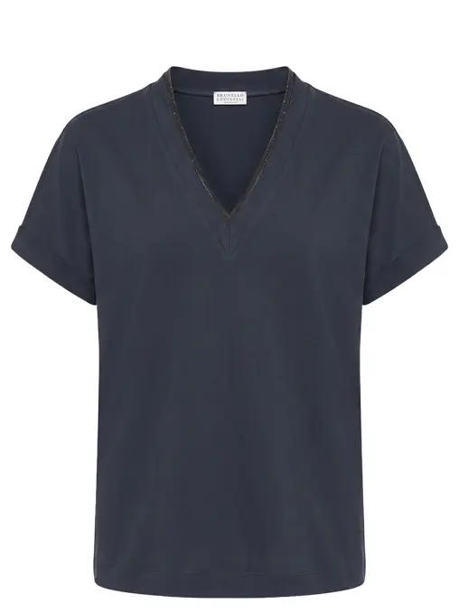 Футболка хлопковая BRUNELLO CUCINELLI