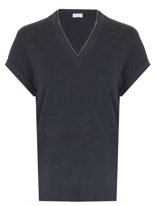 Футболка хлопковая BRUNELLO CUCINELLI