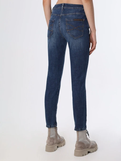 Джинсы Extra Skinny Fit хлопковые BRUNELLO CUCINELLI