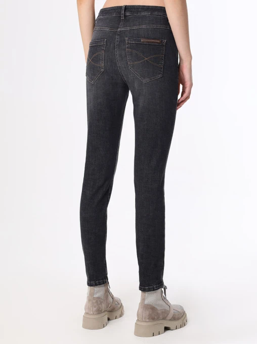 Джинсы Extra Skinny Fit хлопковые BRUNELLO CUCINELLI