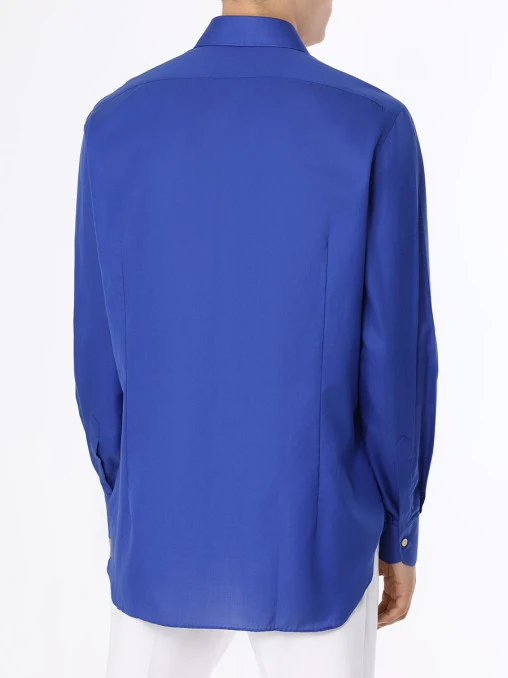 Рубашка Slim Fit хлопковая KITON