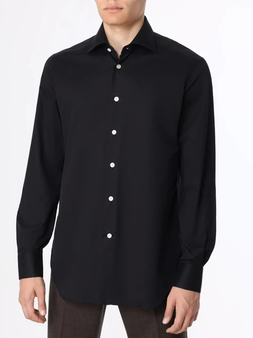 Рубашка Slim Fit хлопковая KITON