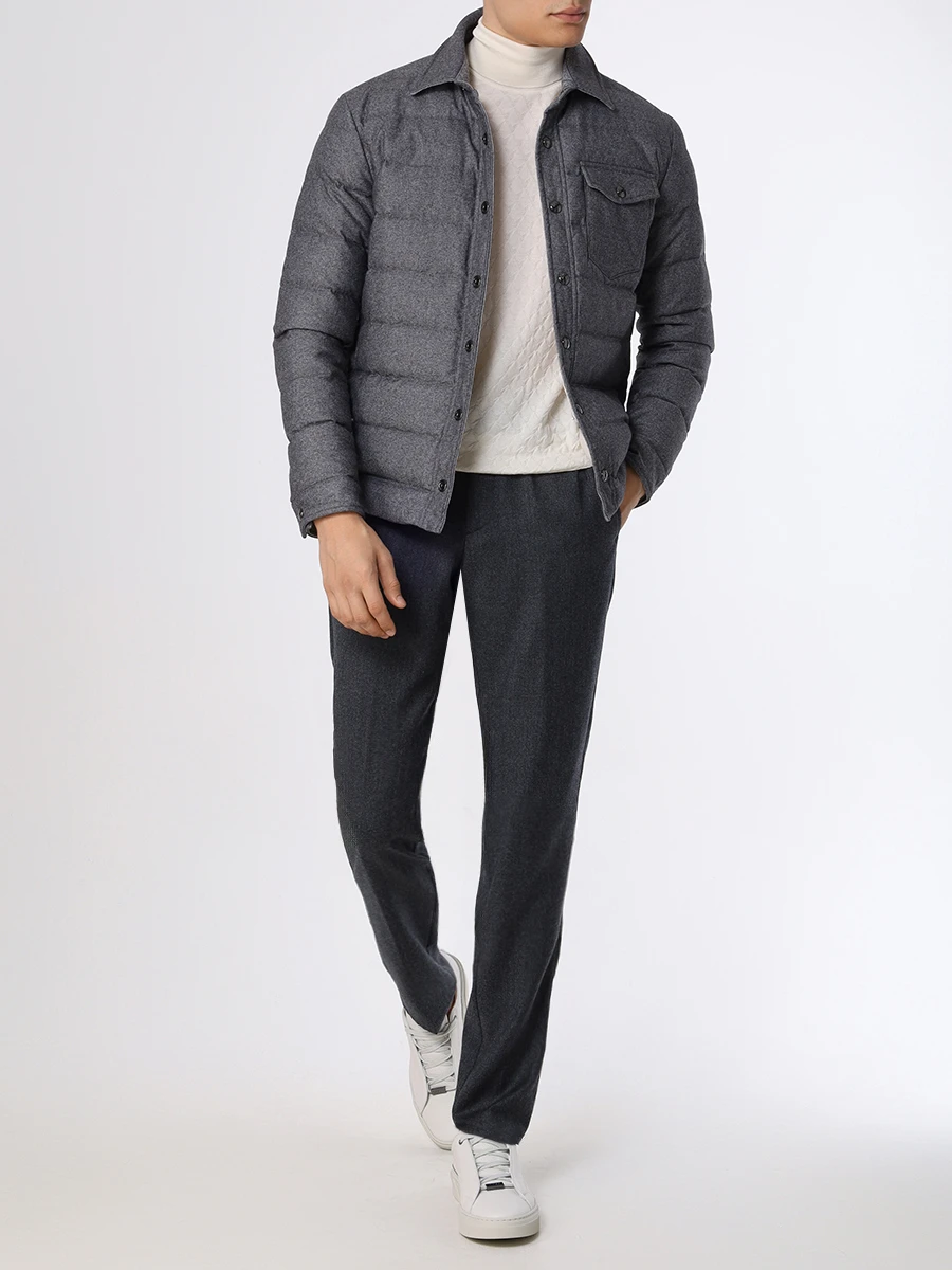 Брюки шерстяные