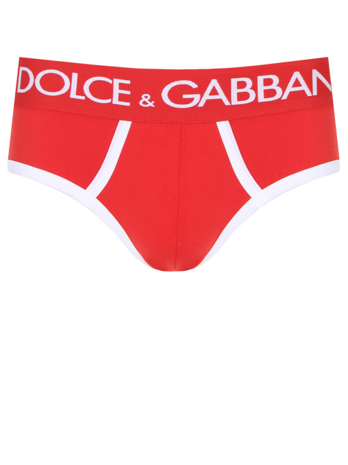 Трусы-слип хлопковые DOLCE & GABBANA