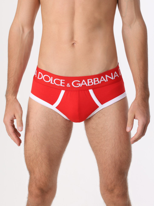 Трусы-слип хлопковые DOLCE & GABBANA