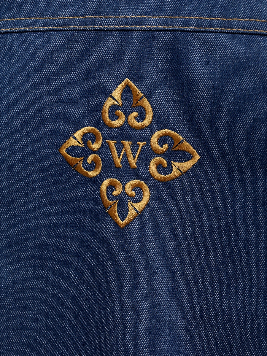 Рубашка джинсовая