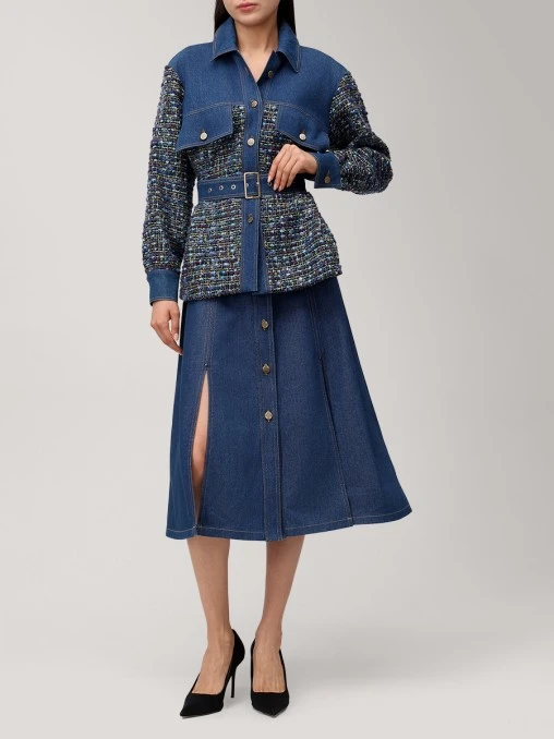 Юбка джинсовая WHITE LILY