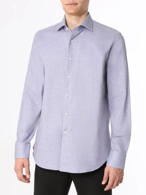 Рубашка Regular Fit хлопковая CANALI