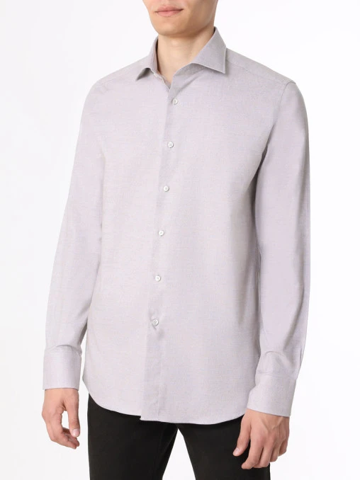 Рубашка Regular Fit хлопковая CANALI