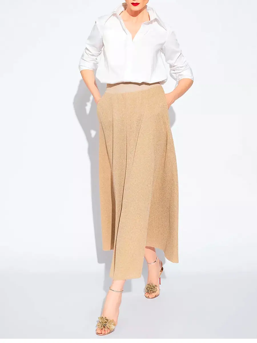 Юбка трикотажная