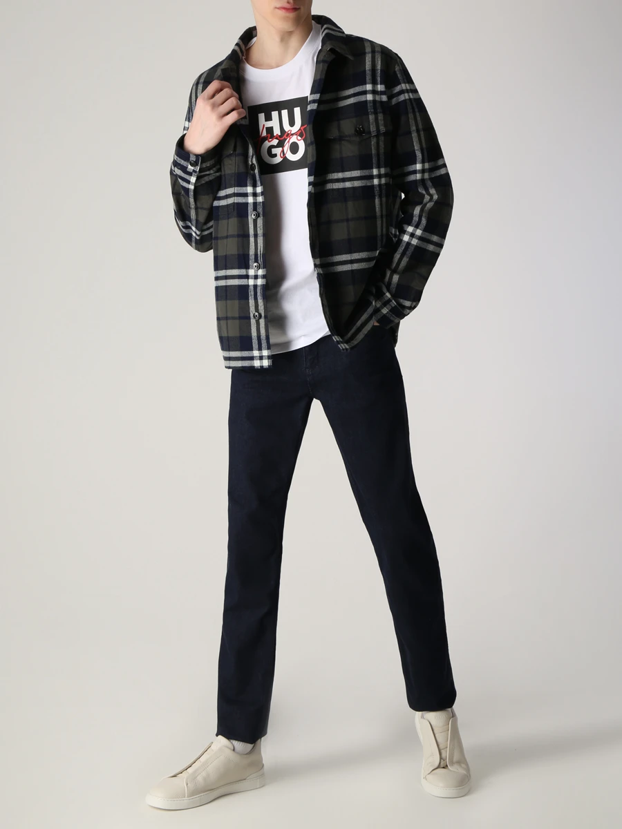 Джинсы Slim Fit хлопковые