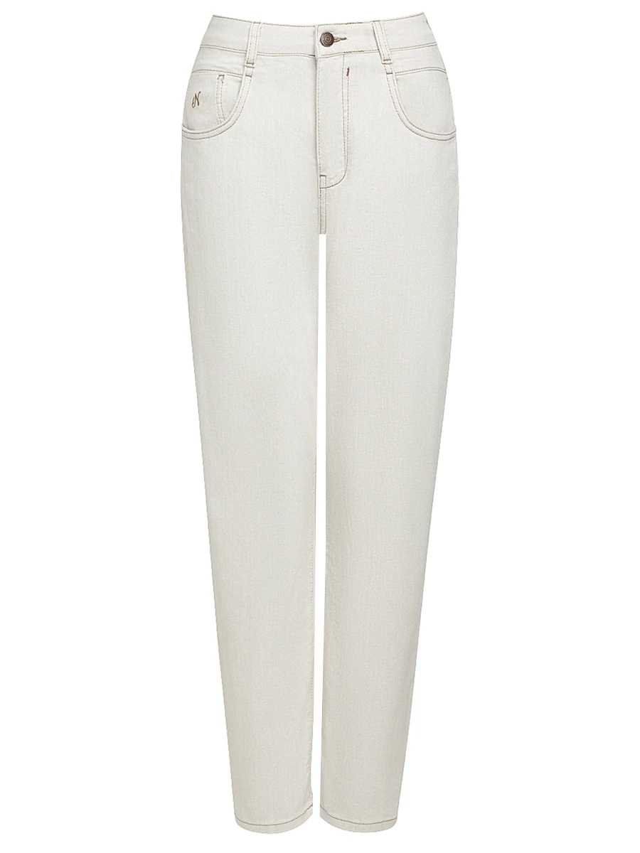 Джинсы Mom Fit хлопковые