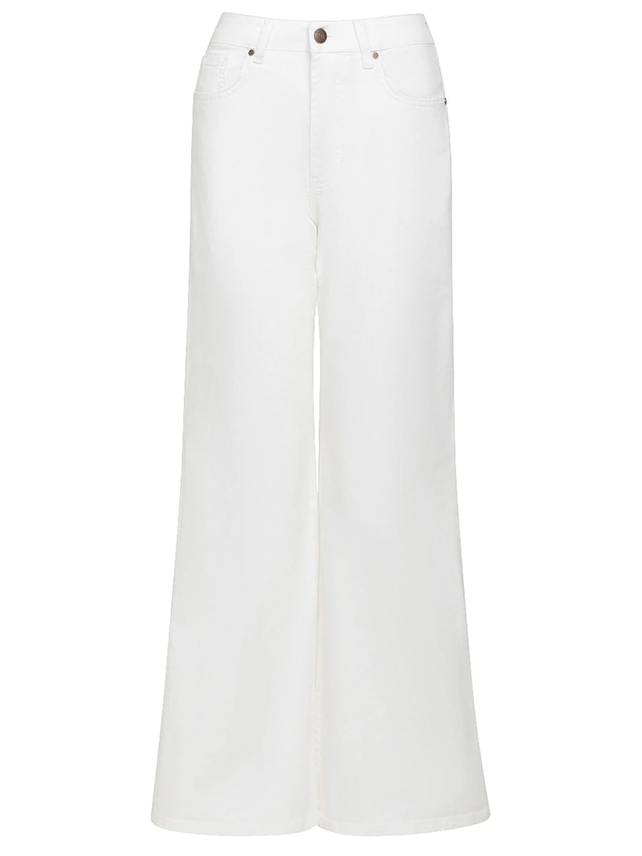 Джинсы-палаццо хлопковые