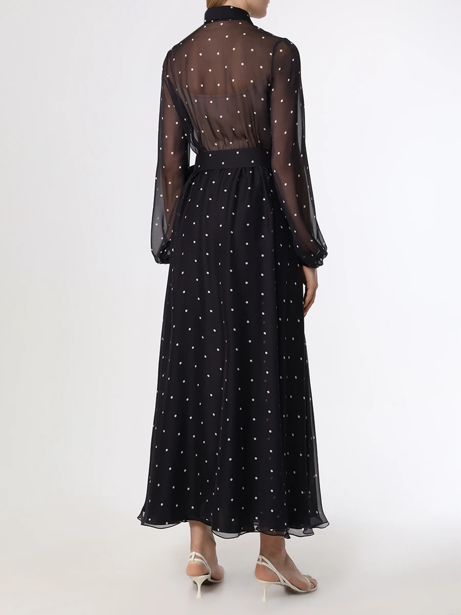 Платье шелковое