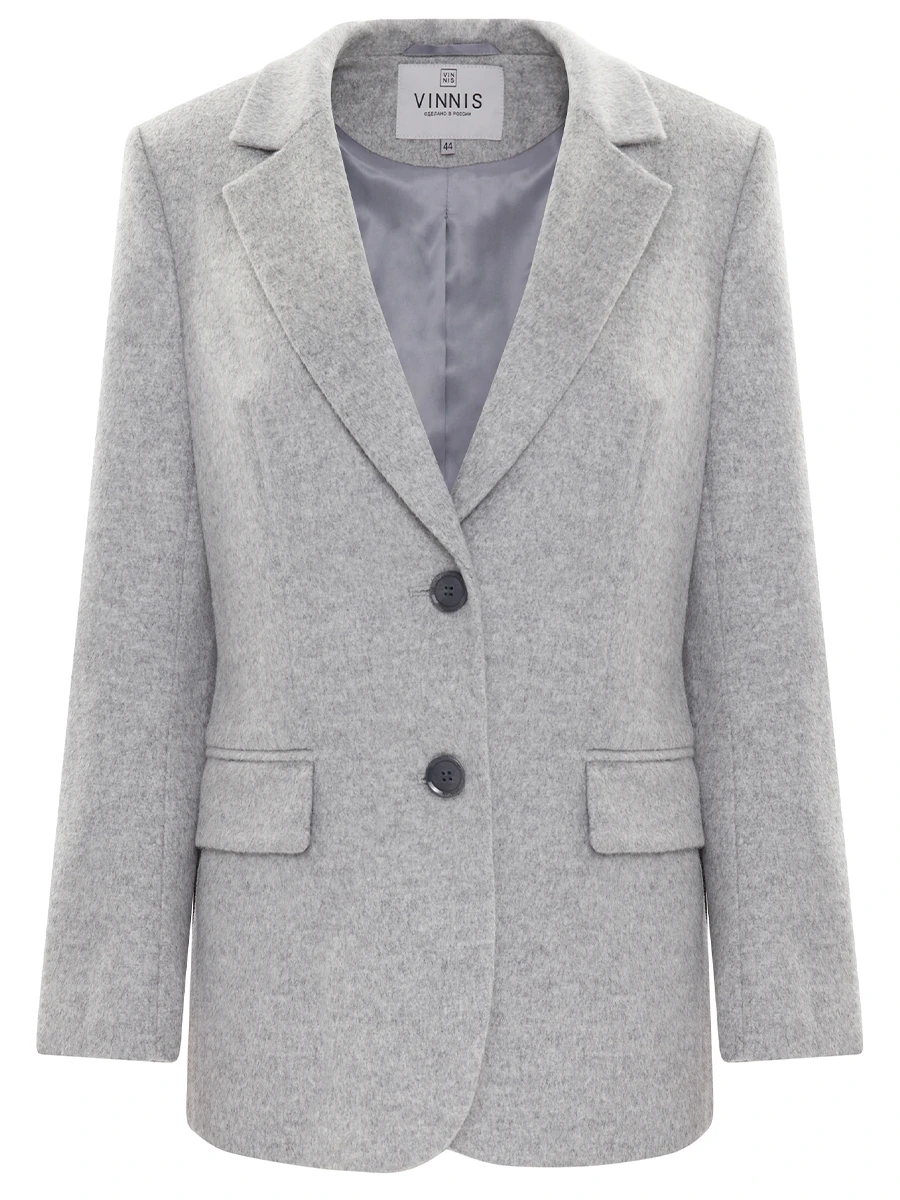 Пиджак из шерсти и вискозы