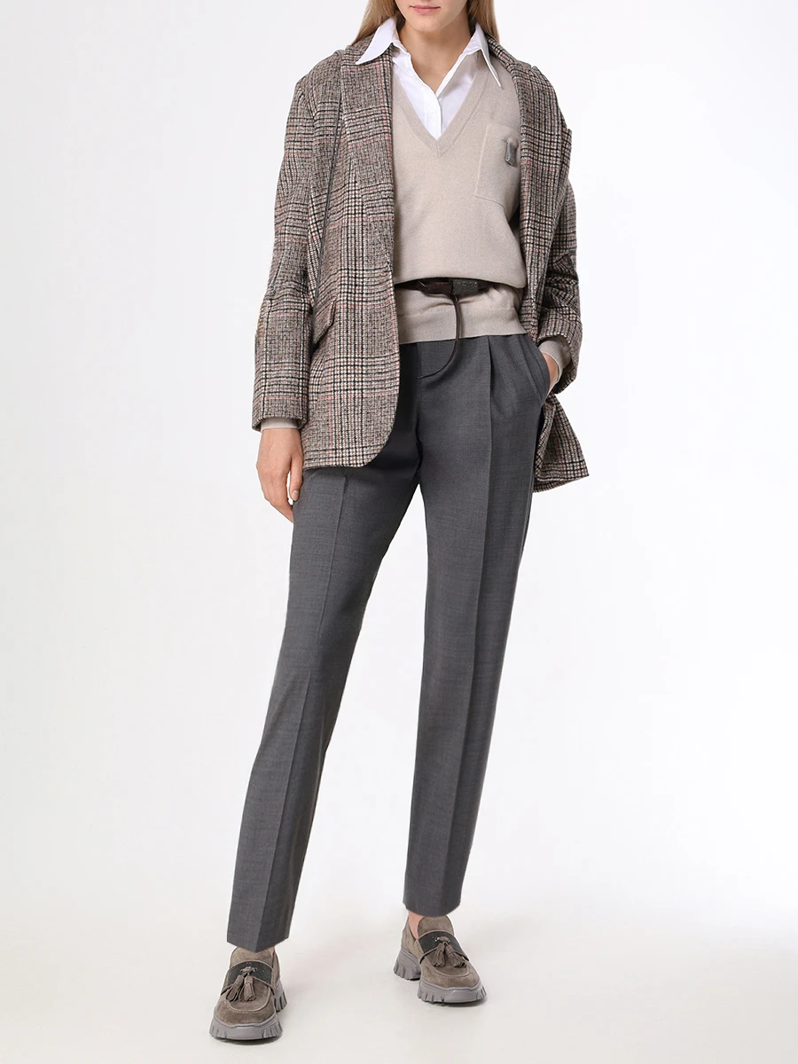 Пуловер кашемировый