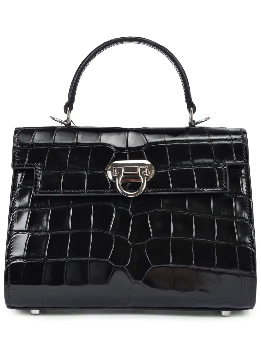 Сумка из кожи крокодила