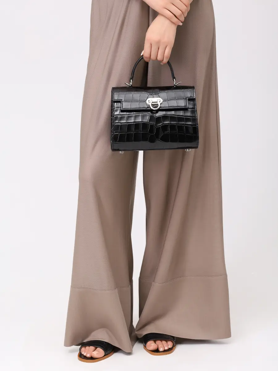 Сумка из кожи крокодила