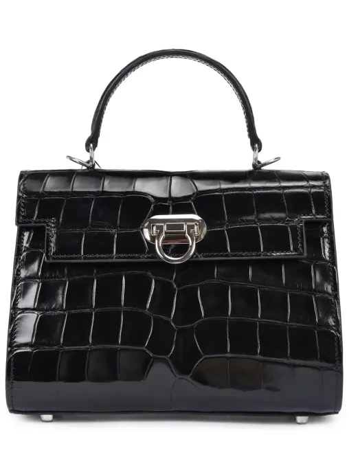Сумка из кожи крокодила BARDINI