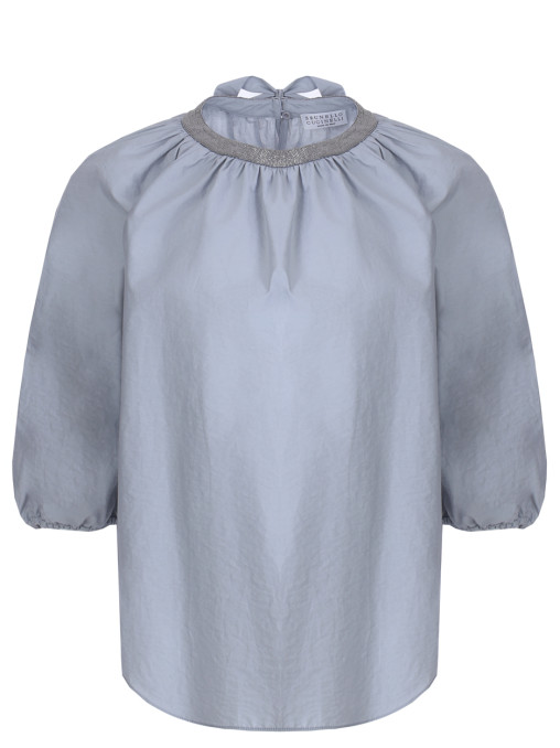 Блуза хлопковая BRUNELLO CUCINELLI