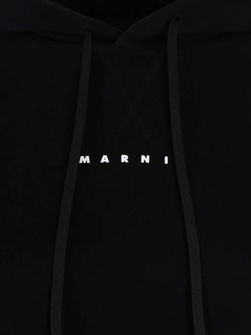 Худи хлопковое MARNI