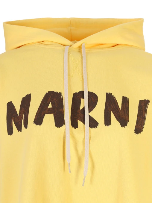 Худи хлопковое MARNI