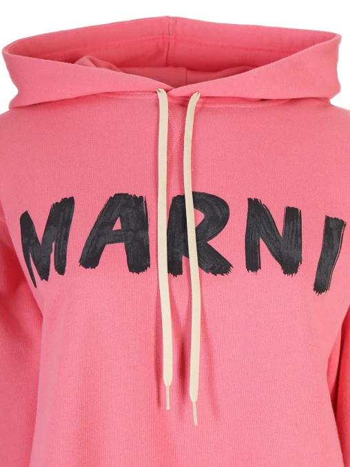 Худи хлопковое MARNI
