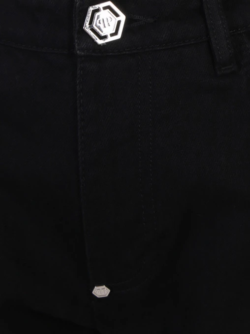 Джинсы хлопковые PHILIPP PLEIN